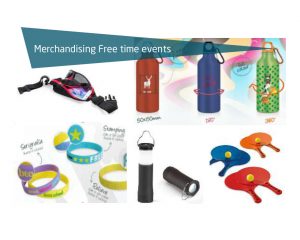 Merchandising Free time events